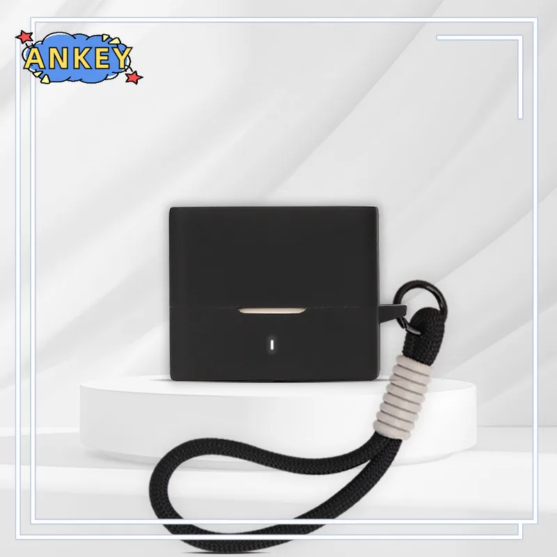 Funda para auriculares Moondrop Space Travel 2 Ultra, funda de silicona Premium, puerto de carga accesible a prueba de golpes con cuerda de nailon - imagen 5