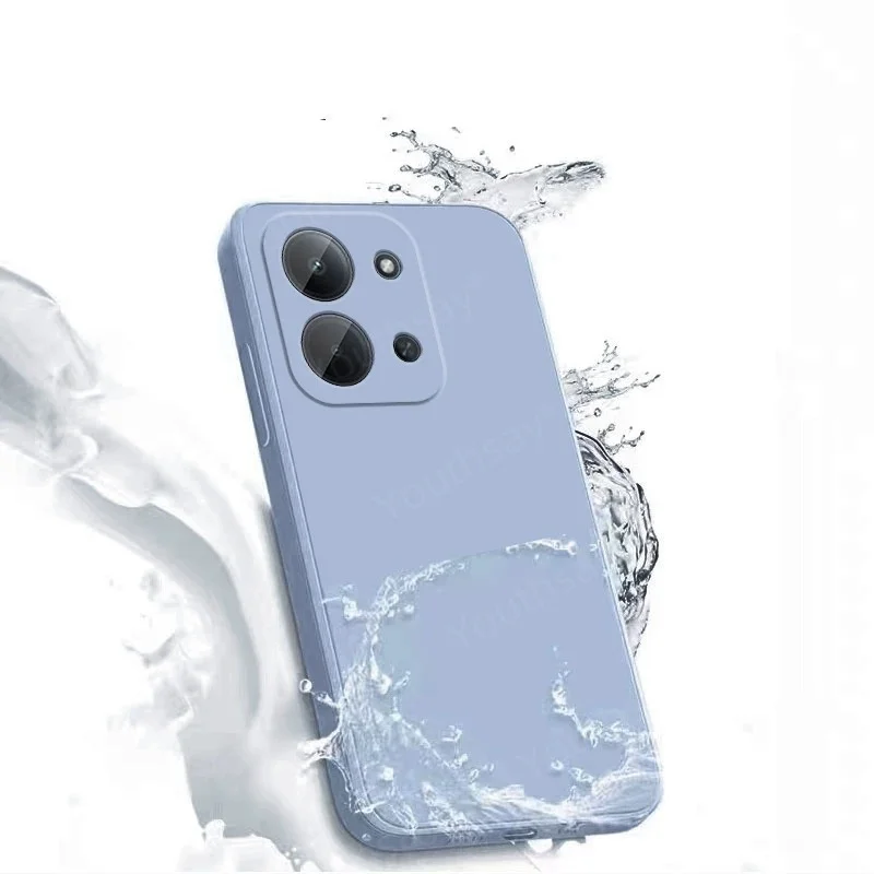 Funda de lujo para Redmi 15C funda Redmi 15C Fundas Coque suave Original silicona líquida suave TPU funda trasera de teléfono Redmi 15C - imagen 4