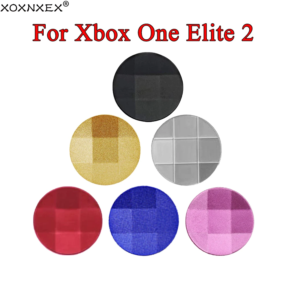 1 Uds. Botón de llave cruzada redonda tecla de dirección de Metal para Xbox One Elite Series 1/2 controlador Gamepad botón de disparo piezas de reparación
