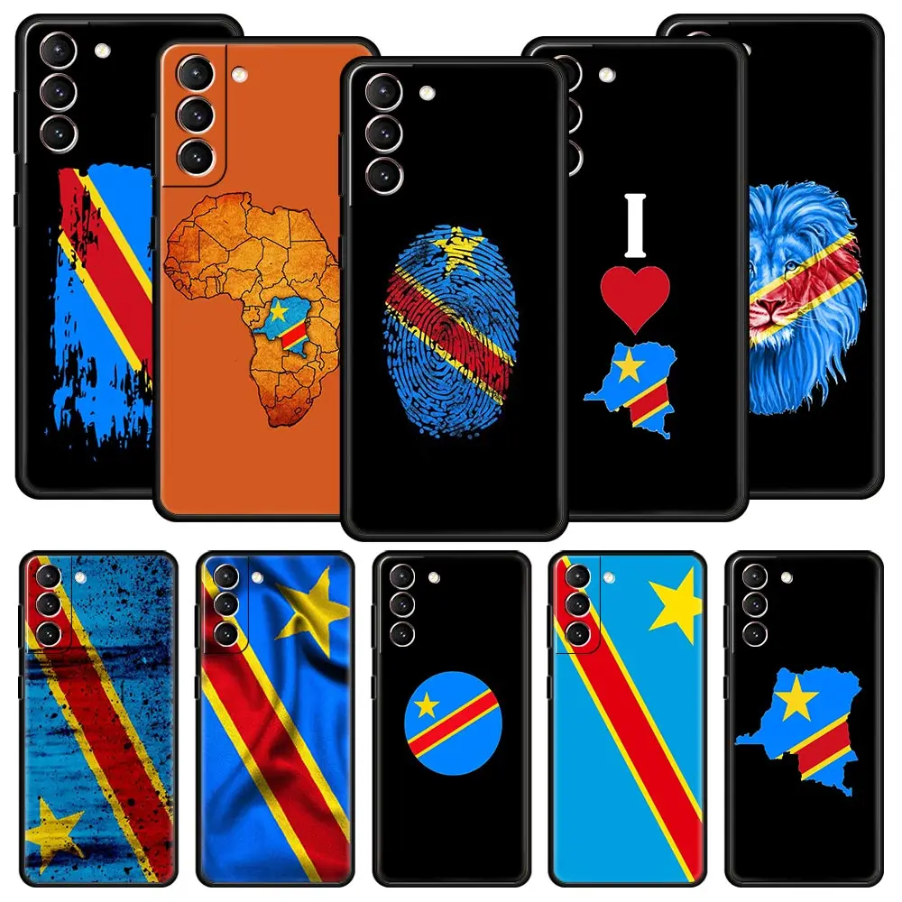 Funda de silicona suave para teléfono Samsung Galaxy, cubierta de teléfono con bandera del Caribe, S24, S23, S22, S20 Ultra, S21 FE, 5G, S10, S9 Plus, S10E, S8