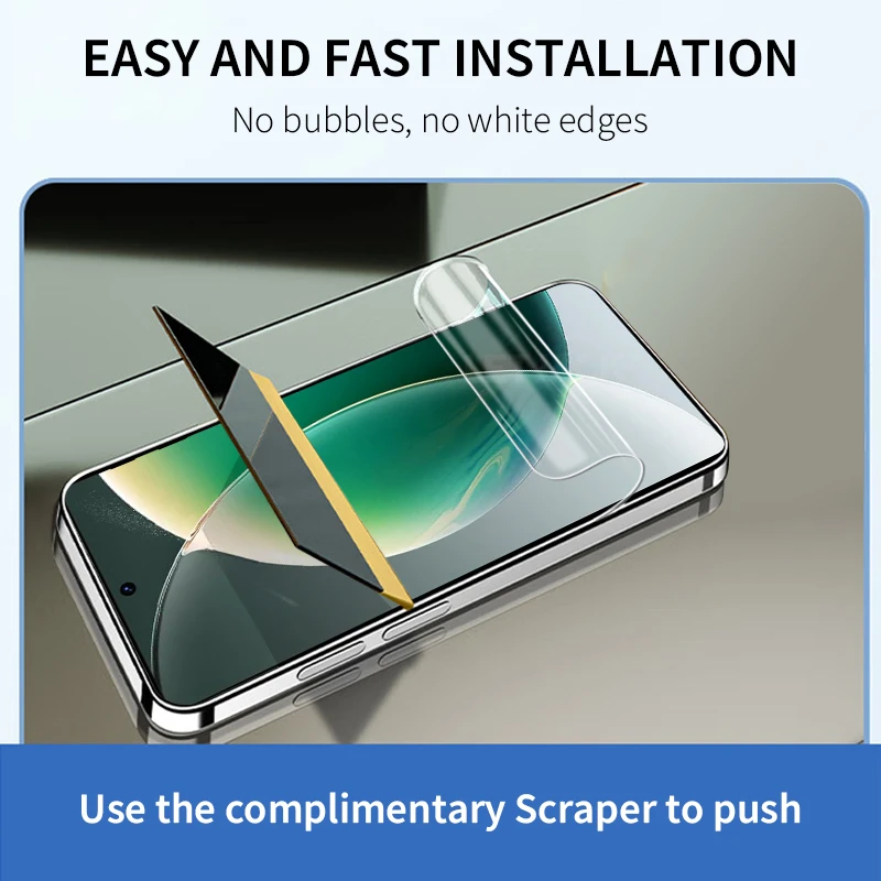 Película de hidrogel de silicona suave, protectores de pantalla para Oppo K12, K12X, K11, K11X, Oppo Reno Ace 2, 2Z, 2F, 3 Youth, A91, AX7, AX5S, 2-4 piezas - imagen 4