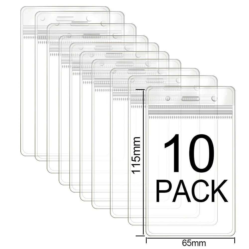 Clear 10PCS