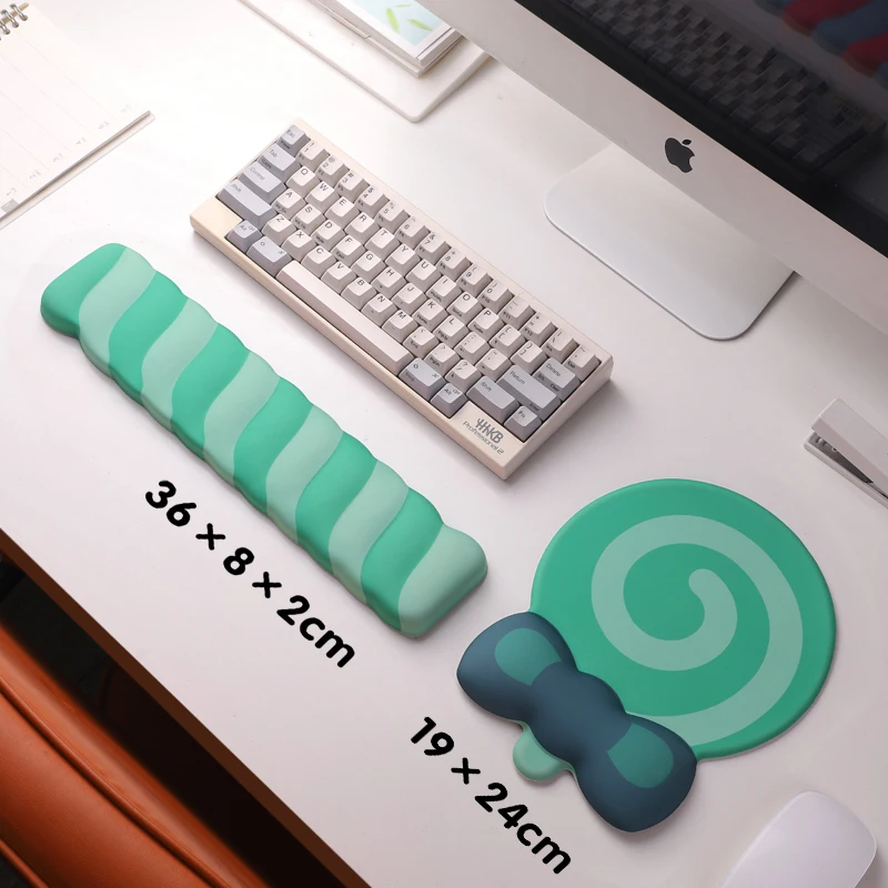 Soporte de mano para teclado, alfombrilla para ratón, protector de muñeca, palma, teclado mecánico para ordenador portátil, deportes electrónicos, juegos, regalos de oficina - imagen 5