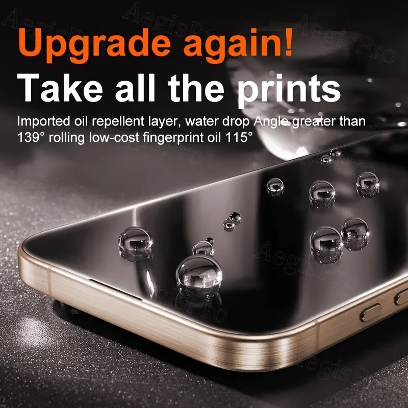 Juego de 4 protectores de pantalla de hidrogel Privacidad diseñados para Iphone 13 a través de 17 que incluyen versiones Pro Max Plus y Air - imagen 3