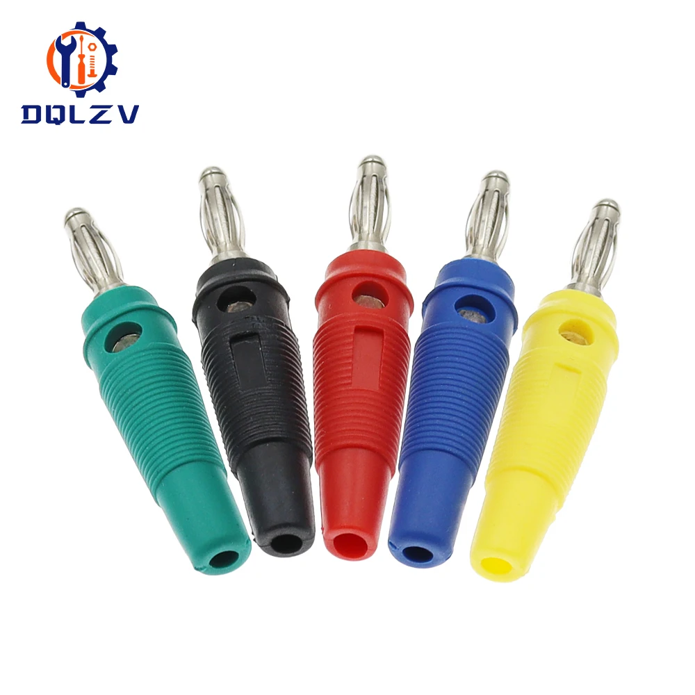 Conectores de altavoz de Audio con enchufe Banana de 4MM, poste de encuadernación de altavoz amplificador, conector Banana de 4mm para terminales de Cable - imagen 3