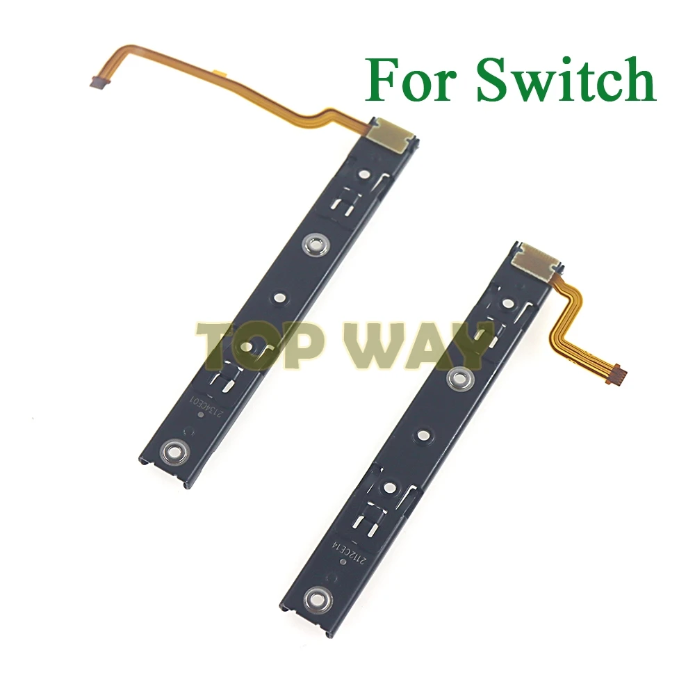 20 piezas para Switch Joy Con, riel deslizante izquierdo y derecho Con Cable flexible, pieza de fijación para consola Nintendo Switch, pista de reconstrucción NS