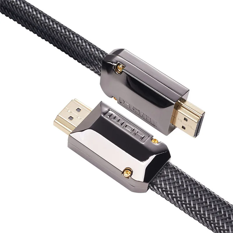 Cable 2,0 Compatible con HDMI, Cable de Ultra alta velocidad para Xiaomi Mi Box PS5, Dolby Vision, Cables de Audio, electrónica de consumo, 1M, 1,5 M, 2M, 3M - imagen 4