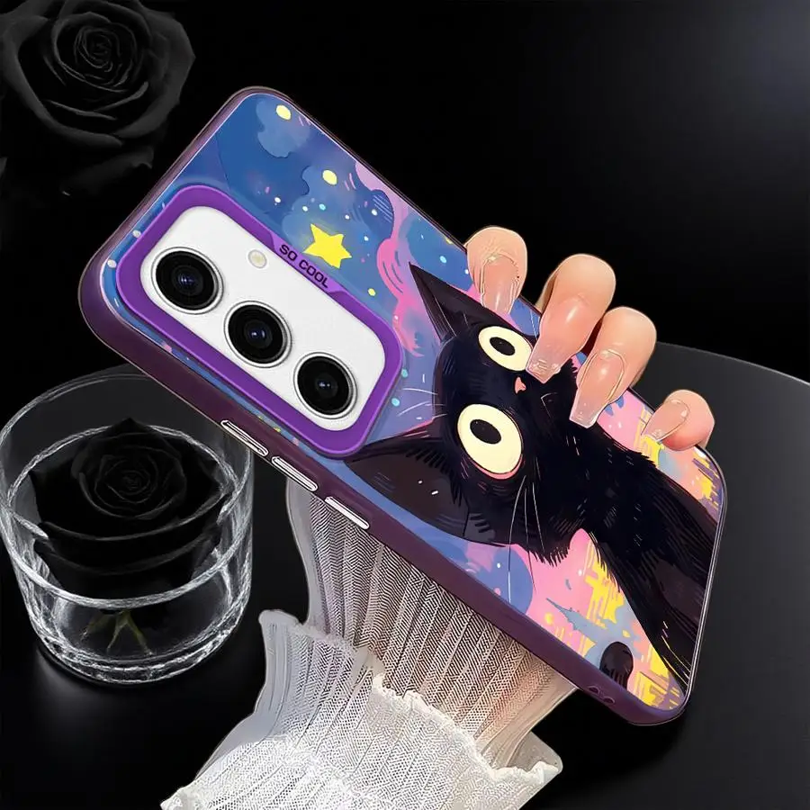 Funda trasera de teléfono Van Gogh Art Cat para Xiaomi Poco F3 GT C51 C50 X3 NFC X5 F4 X3 Pro - imagen 4