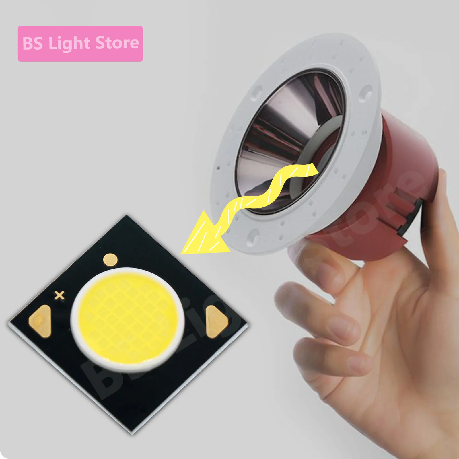 Cuentas LED 36-39V 16mm 18mm 19mm 10-30W 15-40W 20-60W Ra 90 Chips blancos cálidos lámpara módulo LED para foco fuente de luz descendente