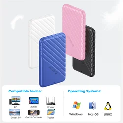 ORICO Carcasa Disco Duro SATA 2.5" USB 3.0 6Gbps - UASP HDD SSD