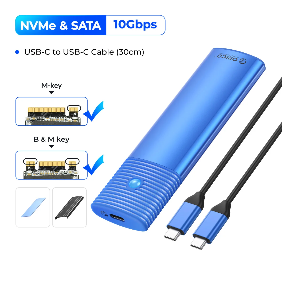 NVMe SATA-Blue
