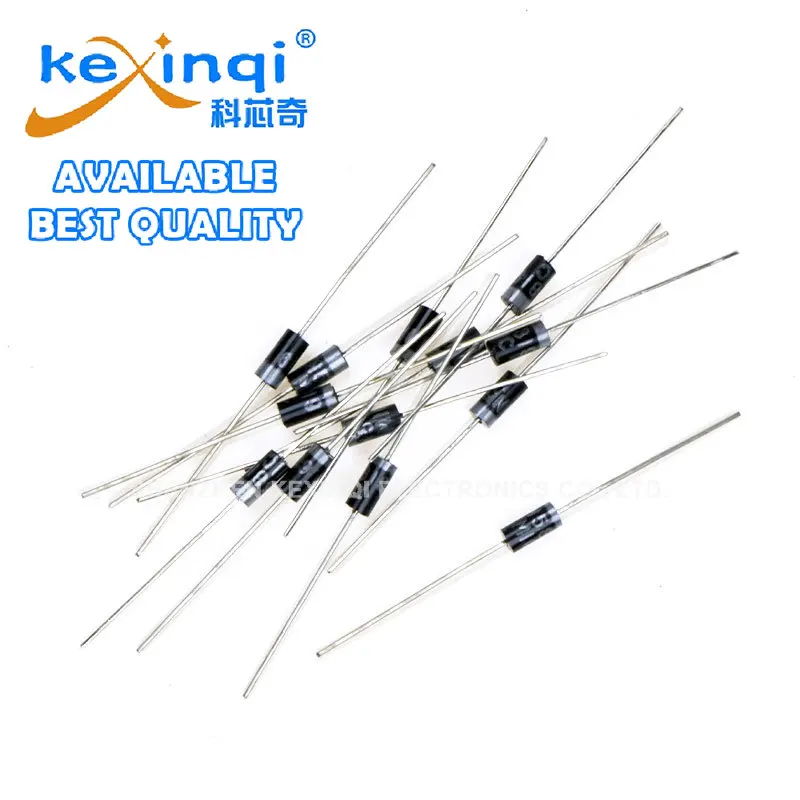 (50 uds) 1N4007 4007 1A 1000V D0-41 diodo rectificador 1N4001 1N4002 1N4003 1N4004 1N4005 1N4006 en 4001 4002 4003 4004 4005 4006 - imagen 3