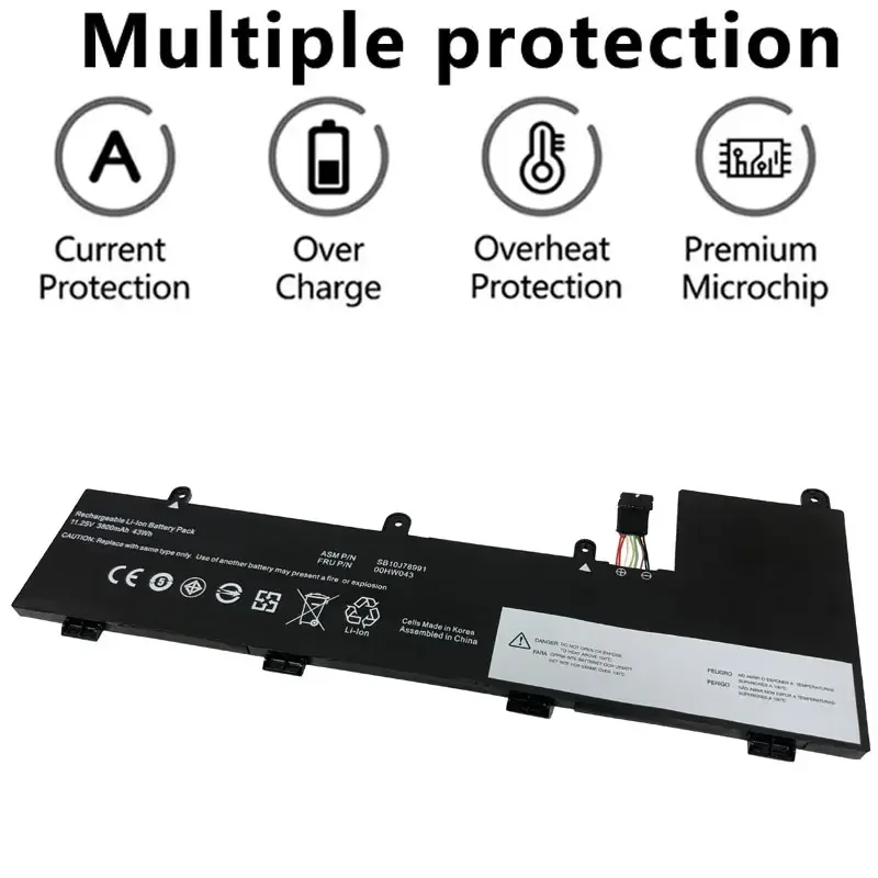 00HW043 Reemplazo al por mayor para Lenovo ThinkPad Yoga 11E 3.a generación 11E Chromebook Series Notebook SB10J78991 SB10J78992 - imagen 2