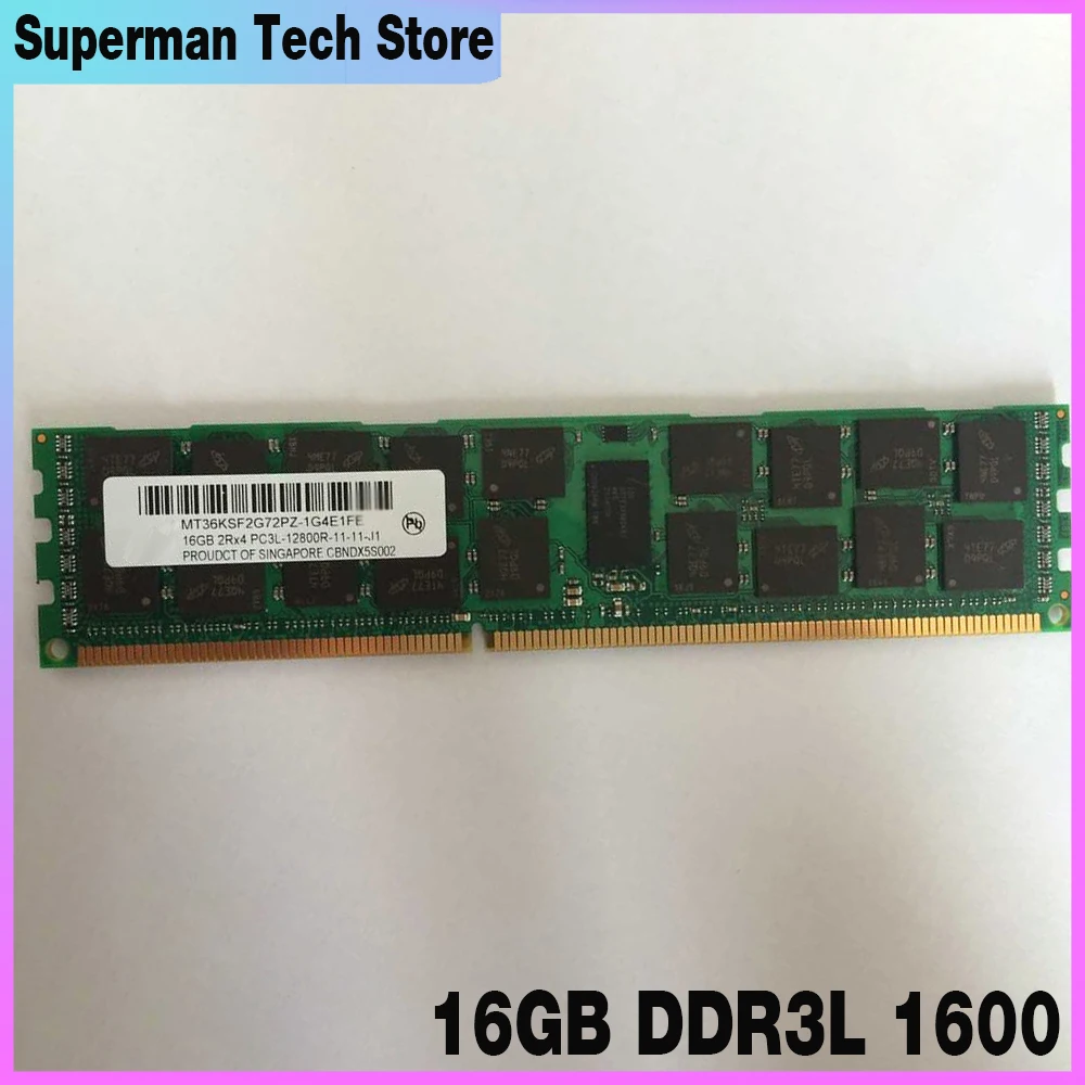 R410 R610 R710 R720 T410 REG Memoria de servidor RAM 16GB DDR3L 1600 - imagen 2