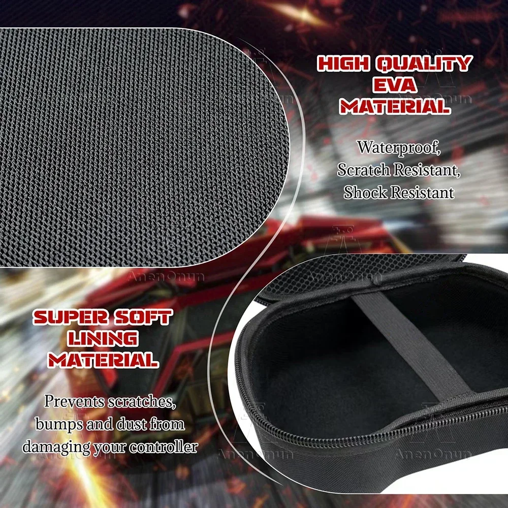 Estuche de transporte EVA para PS5,PS4,Xbox, controlador de interruptor, a prueba de golpes, antiarañazos, impermeable, Universal, bolsa de viaje portátil - imagen 4