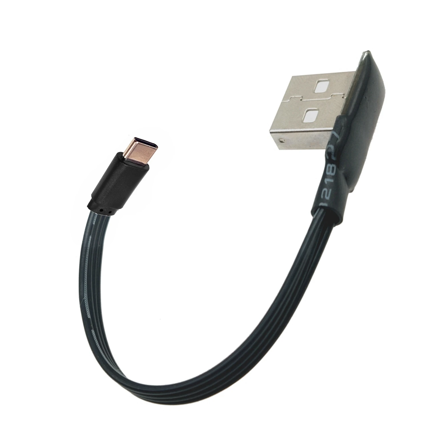 Cable USB-C Plano Corto para Proyección de Pantalla en Coche - imagen 5