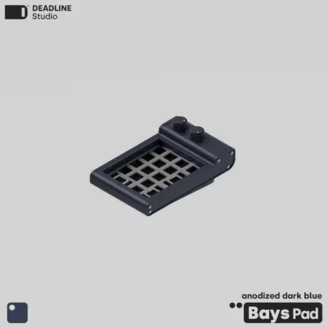 AnodizedDarkBlue Pad