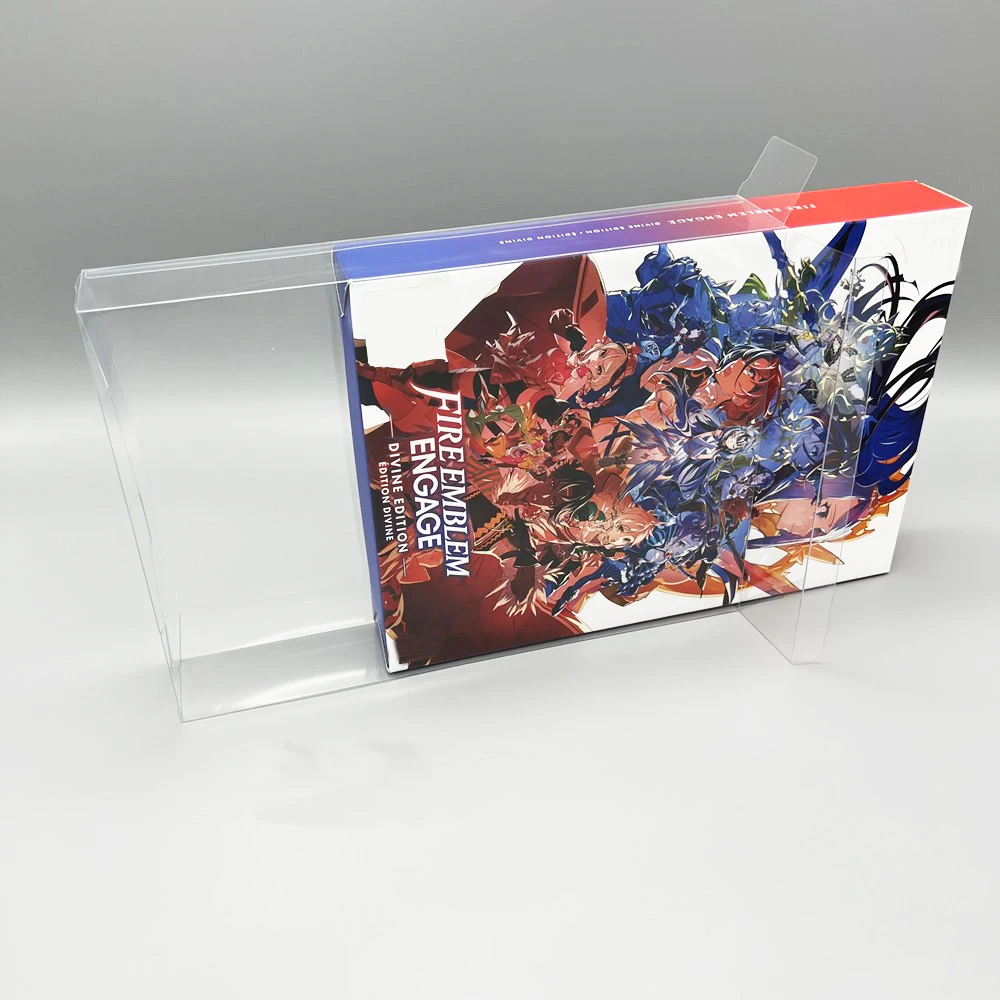 1 Protector de caja para NS SWITCH Fire Emblem, solo compromiso, edición limitada europea, estuche de exposición transparente, caja de colección
