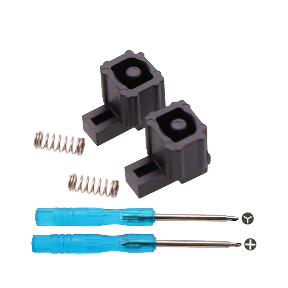 Piezas de herramientas de reparación sueltas para controlador Switch NS Joy-Con, hebilla deslizante izquierda y derecha, soporte de pestillo de bloqueo de Metal OEM - imagen 5