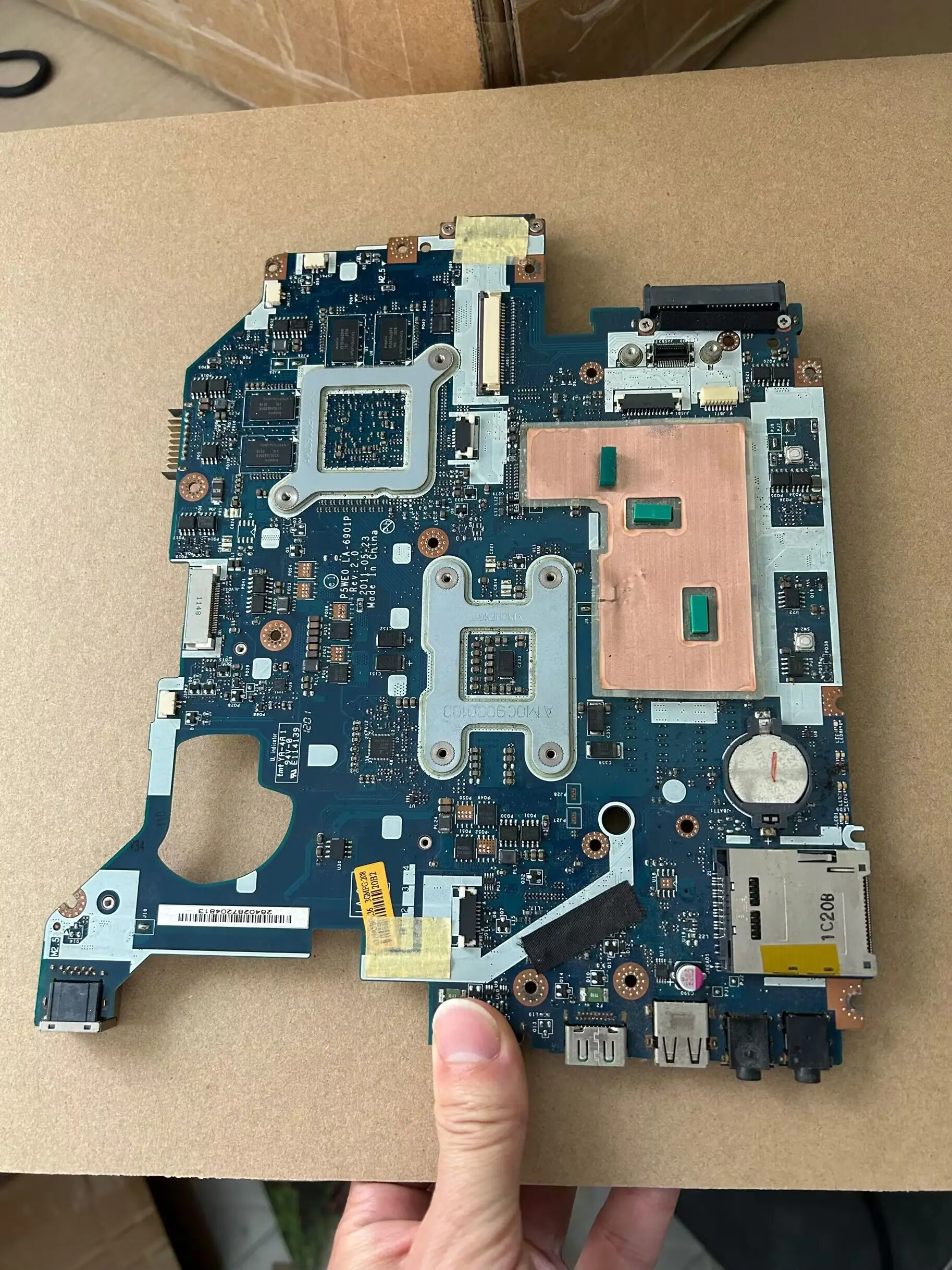 LA-6901P para la placa base Acer 5750 5750G GT630M 1GB, completamente probado - imagen 2