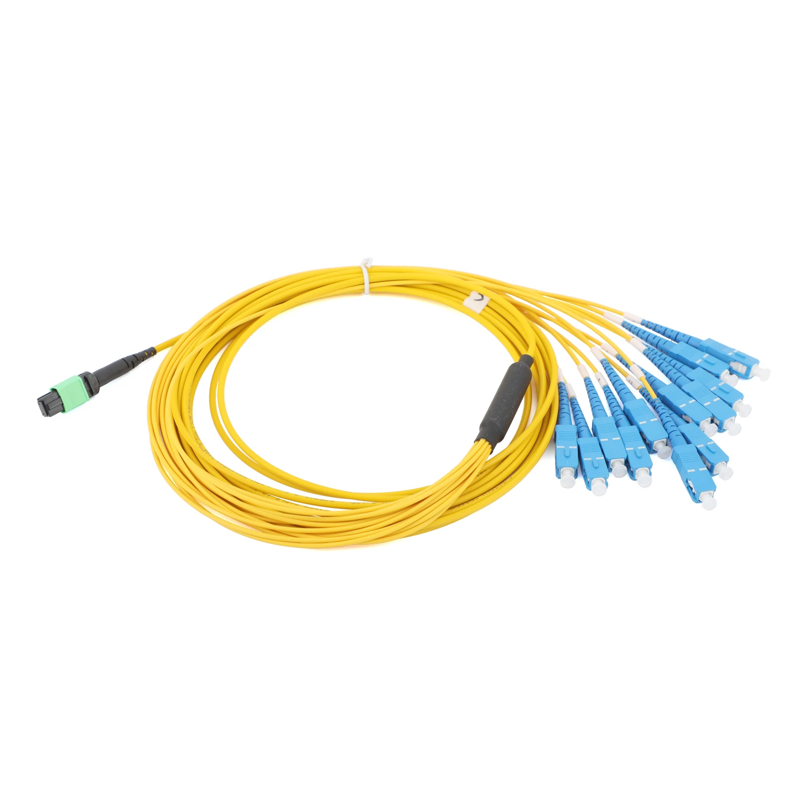 Cable de conexión de fibra óptica monomodo de 12 núcleos MPO/PC a 12SC/UPC, puentes SM de 1M/3M/5M/10M/15M/20M para red de telecomunicaciones - imagen 5