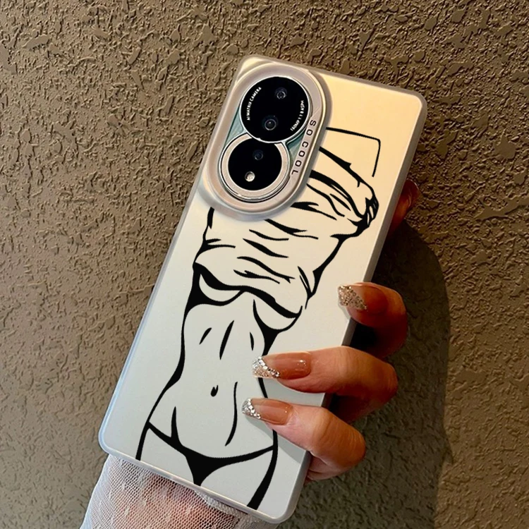 Para Funda Honor 90 200 Pro Lite Magic6 Magic5 Magic 6 5 Pro Lite Honor90 X9A X9B 5G Funda bonita de lujo para hombres y mujeres - imagen 2