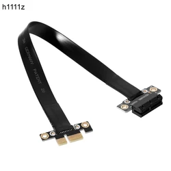 Cable Riser PCI-E 1x flexible Gen3 para extensión de tarjeta