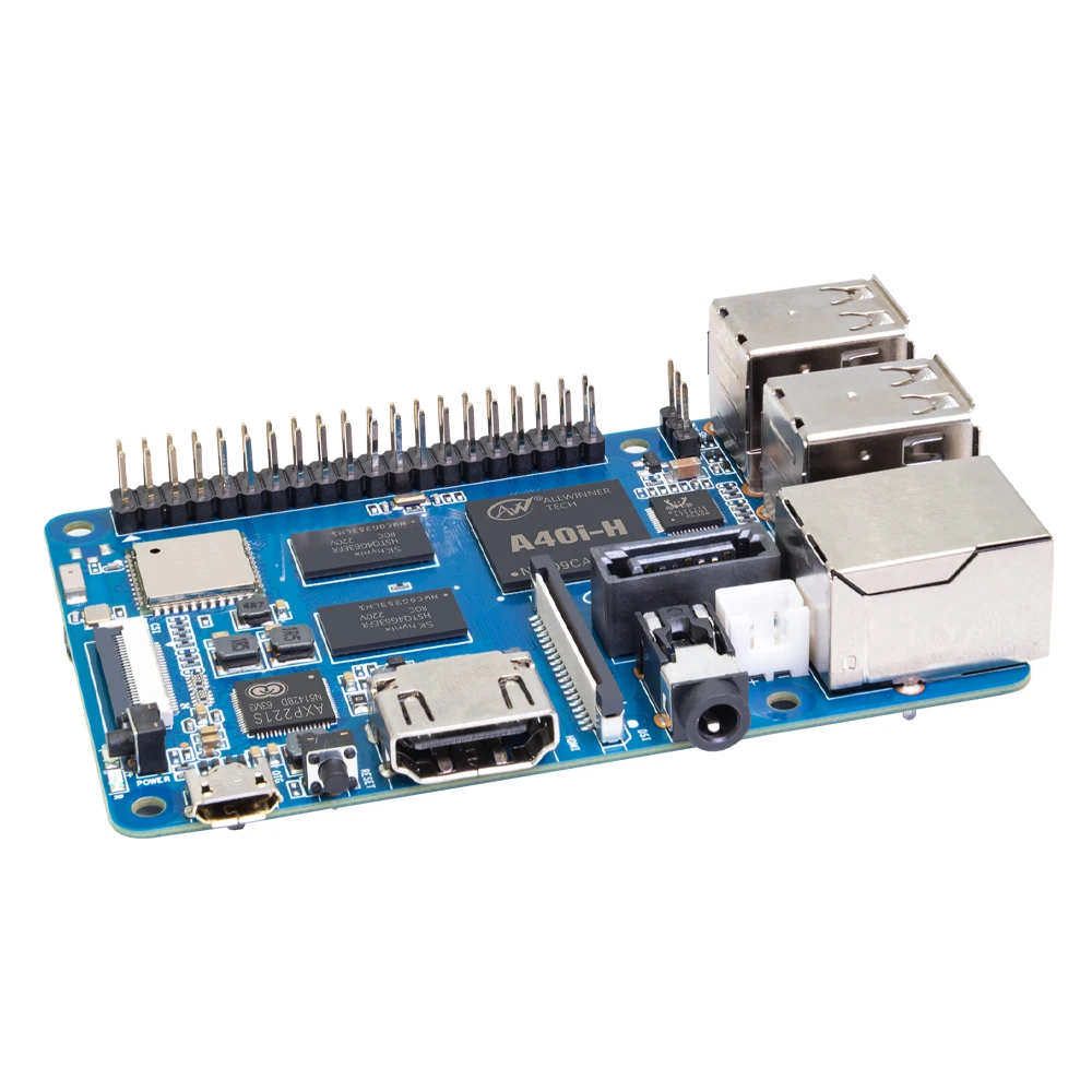 Banana Pi BPI-M2 Berry, Allwinner A40i, CPU Quad-core Cortex -A7, 1 GB DDR3, - imagen 5