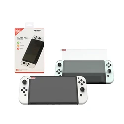 Cristal Templado Nintendo Switch OLED Antihuellas Antirrayas