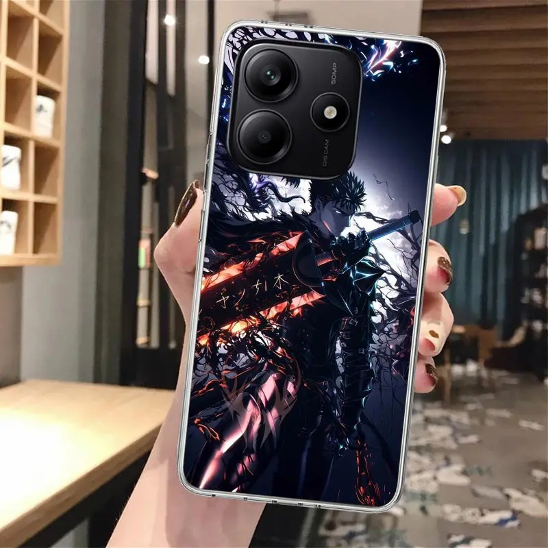 G-Guts b-bererks-funda de teléfono de silicona de Anime para Xiaomi Redmi Note 14 14S 13 12S 11 Pro Plus 11S 10 10S 11T 11E 4G 5G Soft Cove - imagen 2