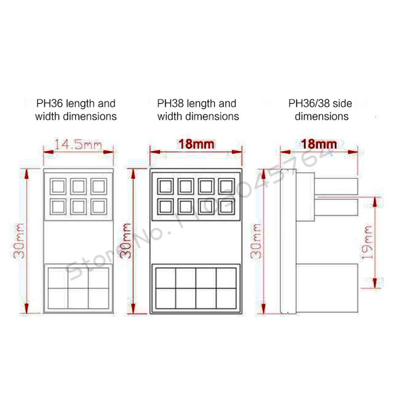 Adaptador de fuente de alimentación para tarjeta gráfica Codo 180 ° , Solución de artefacto de cableado giratorio PCI-E 6Pin 8Pin del conector de dirección de GPU PSU - imagen 3