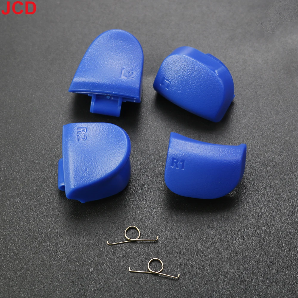 JCD para PS5 botones de disparo L1 R1 L2 R2 botones de disparo botón con resorte para PS5 V2.0 piezas de repuesto del controlador de BDM-020 - imagen 2