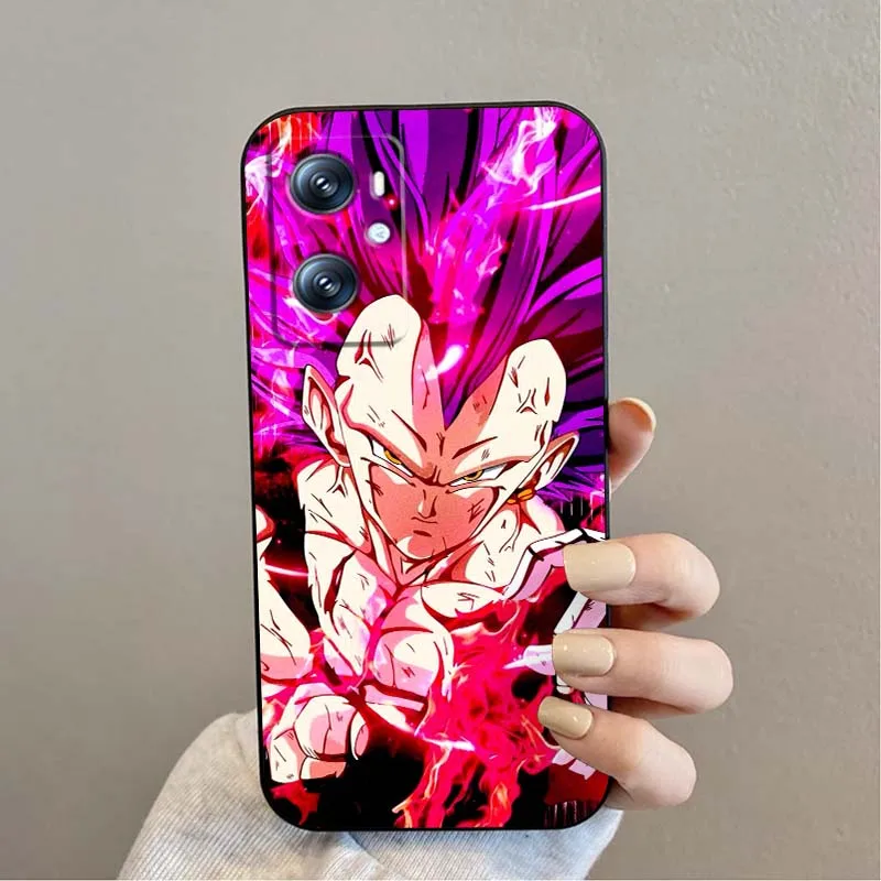 D-Dragons B-Balls moda para OPPO Reno 7 A96 A40 A58 5 6 Realme GT A74 A78 Neo2 A74 A78 Find X5 X3 X7 X8 funda de teléfono negra - imagen 3