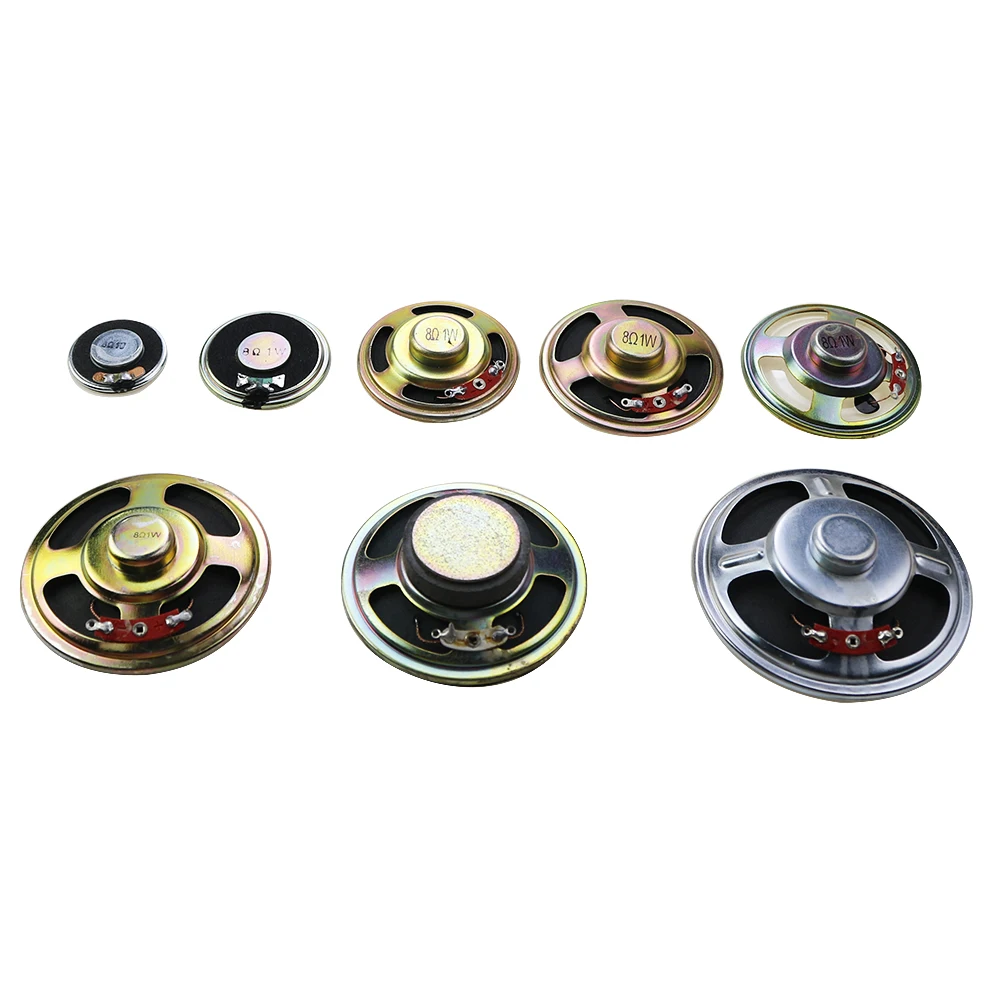 Minialtavoz ultradelgado Original, 8 ohmios, 1 W, 8R, diámetro 30MM, 40MM, 50MM, 57MM, 66MM, 77MM, 2 piezas, nuevo - imagen 3