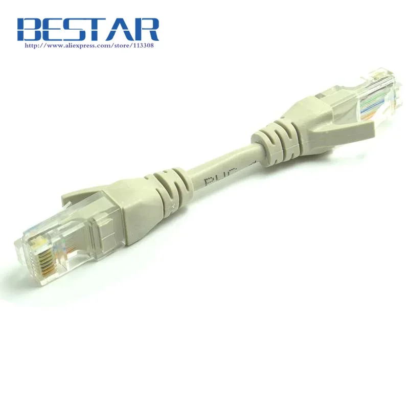 10cm 30cm 50cm 0,1 m 0,3 m CAT 6 cable RJ45 CAT6 CAT5 CAT 5 CAT5e UTP Cable de red Ethernet macho a macho RJ45 parche LAN cable - imagen 3