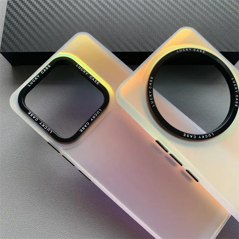 Para Huawei Honor Magic 7 Pro funda dura de PC con gradiente láser funda protectora trasera para Honor Magic 7 6 5 Lite Pro carcasa de teléfono - imagen 3