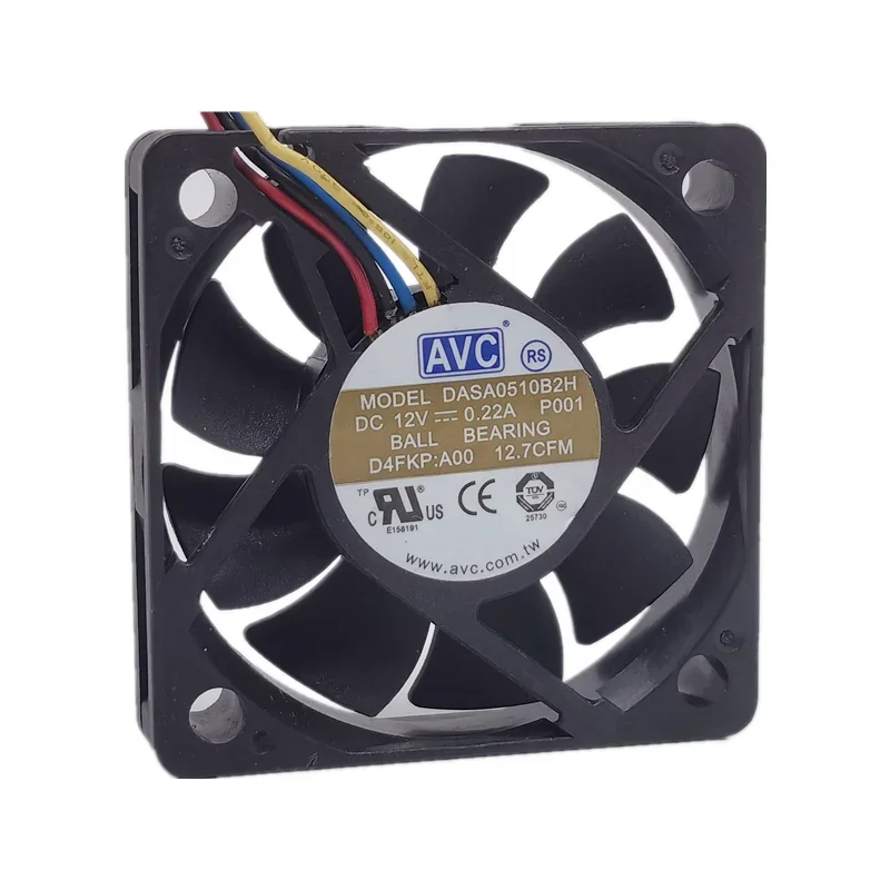 Nuevo AVC DASA0510B2H 12V 0.22a 5015 5cm4 cable PWM ventilador de refrigeración silencioso con control de temperatura - imagen 5