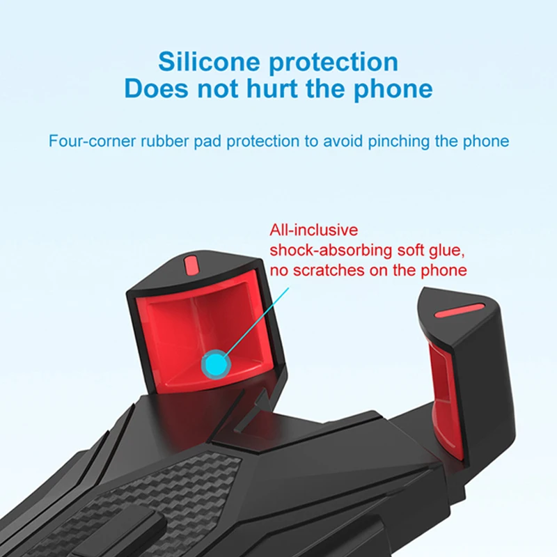 Soporte de teléfono móvil para coche, soporte de transmisión en vivo para motocicleta, bicicleta de montaña, bicicleta eléctrica, marco fijo Universal, nuevo - imagen 2