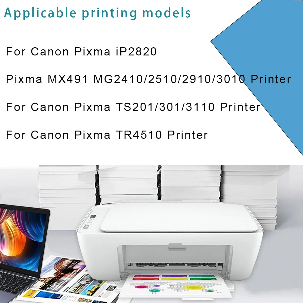 Cartucho de tinta recargable PG145 CL146 XXL 145XL 146XL remanufacturado PG-145 CL-146 para Canon pixma MG2410 MG2510 MG3010 TS3110 - imagen 3