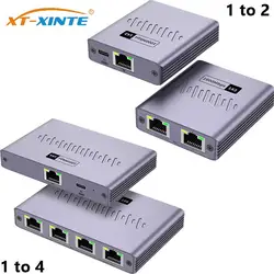 Divisor Ethernet Gigabit RJ45 para PC, Router y TV Box