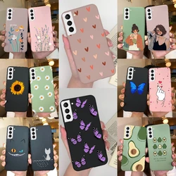 Samsung Galaxy S21 FE – Funda Silicona Diseño Mariposa