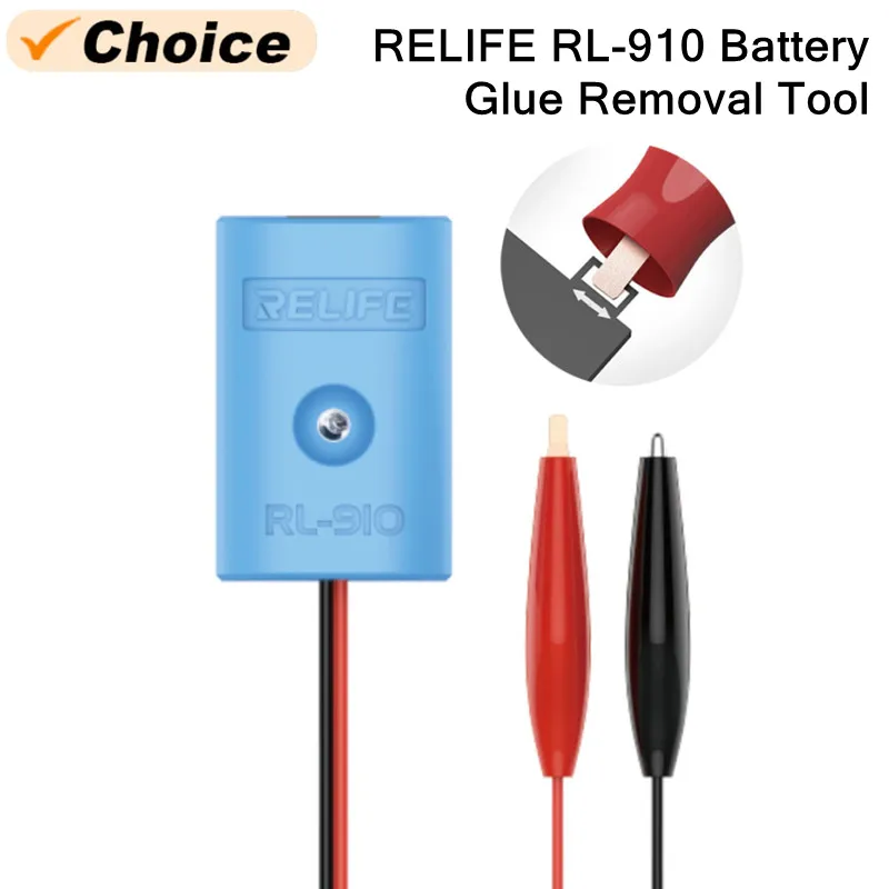 Cable de liberación rápida de batería RELIFE RL-910 para mantenimiento de teléfonos móviles, línea de separación rápida adhesiva de batería IP16 16E