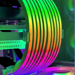 Tira LED RGB 5V de 3 Pines con Extensión para PC