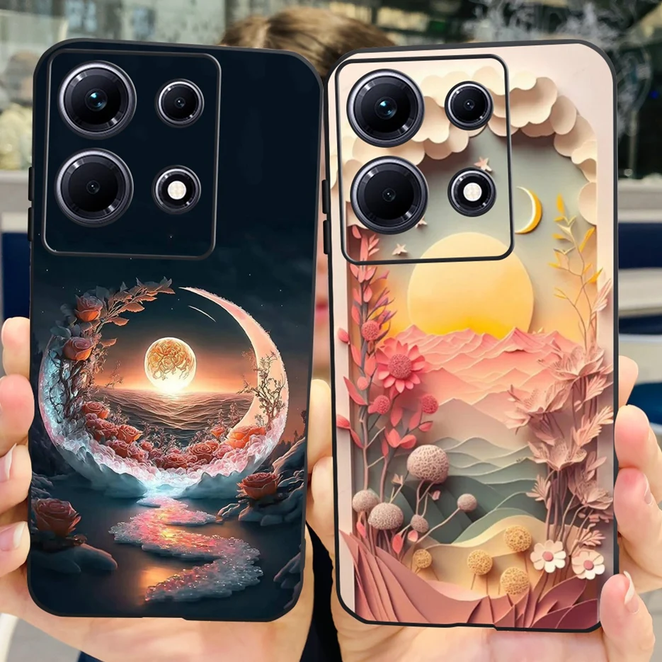 Funda de TPU suave para Infinix Note 30 Pro, X678B, elegante, pintada, para Infinix Note 30i, X6716, Note30, VIP - imagen 5