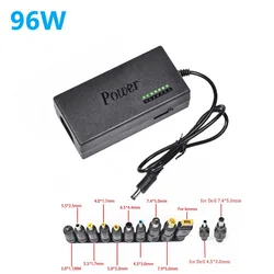 Cargador universal 96W portátil 12-24V para Asus, Acer, Dell, HP, MSI