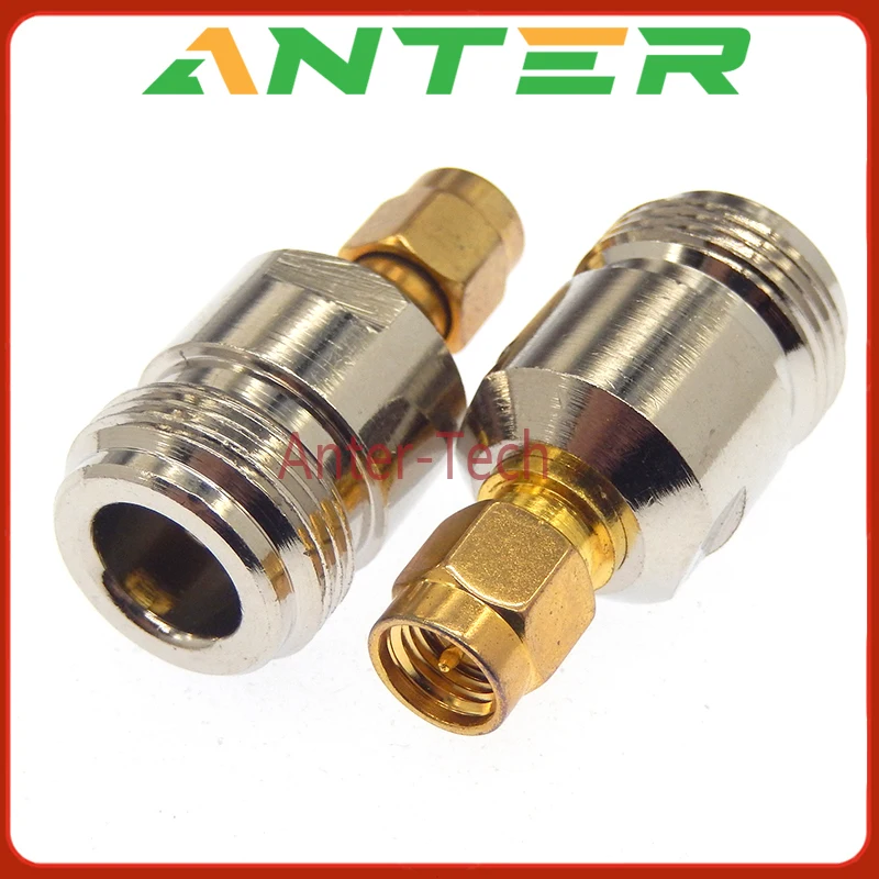 1 Uds SMA macho hembra a RP SMA N BNC UHF PL259 SO239 TNC adaptador de latón y cobre convertidor de conector Coaxial RF recto