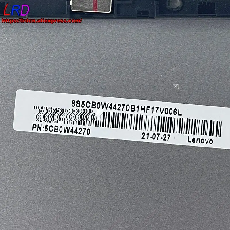 Carcasa Original para ordenador portátil Lenovo ThinkBook, cubierta trasera LCD de tapa superior para ordenador portátil Lenovo ThinkBook 14s-IML 6 pro-14iwl, color plata 5CB0W44270, novedad - imagen 4