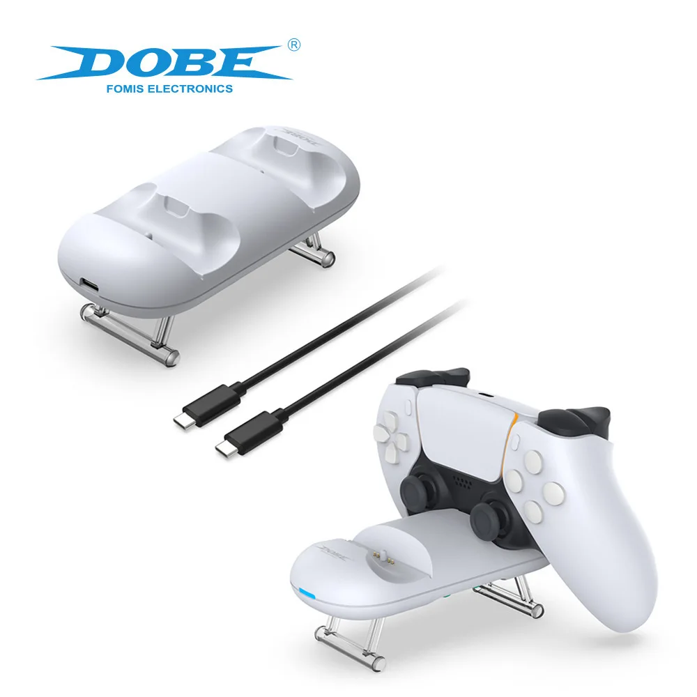 Chill artistic perfecto suministro directo de fábrica estación de carga Dual para accesorios de juego de controlador Original PS5