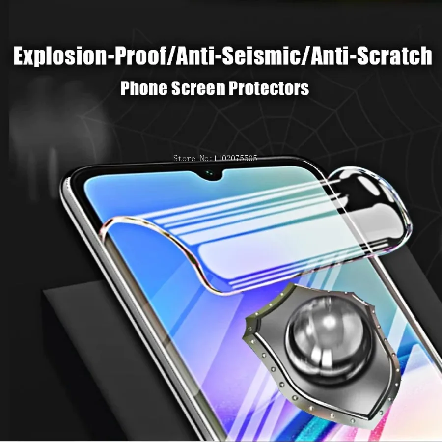Protector de pantalla de hidrogel para Samsung Galaxy A05s A05, cubierta completa, película suave, antihuellas, 4G, 5G, para A14, A24, A34, A24, A71, 4-1 Uds. - imagen 4
