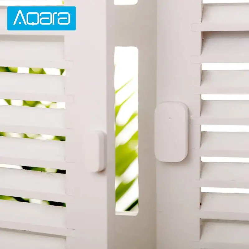 Aqara-Sensor de puerta y ventana ZigBee, conexión inalámbrica, Sensor de puerta inteligente MCCGQ11LM, funciona con la aplicación Xiaomi Mi Home HomeKit - imagen 3